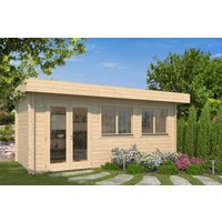 Fjordholz Gartenhaus Modell Kurt 44 B