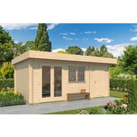 Fjordholz Gartenhaus Modell Kurt 44 D| Rabatt: 26%|6x4m