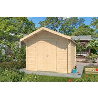 Fjordholz Gartenhaus Modell Lexi 44 G Premium| Rabatt: 26%|3x3m