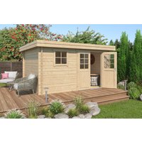 Fjordholz Gartenhaus Modell Linz 28 D