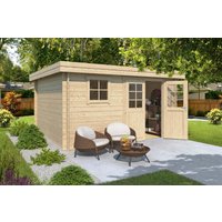Fjordholz Gartenhaus Modell Linz 28 E| Rabatt: 26%|4x4m