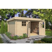 Fjordholz Gartenhaus Modell Linz 28 F| Rabatt: 26%|4x4m