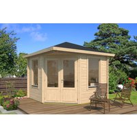 Fjordholz Gartenhaus Modell Lisa 44 A Klassik mit