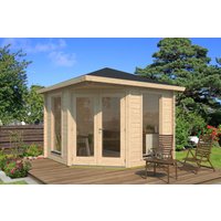 Fjordholz Gartenhaus Modell Lisa 44 A Modern| Rabatt: 26%|4x3m