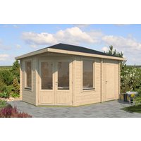 Fjordholz Gartenhaus Modell Lisa 44 C Klassik