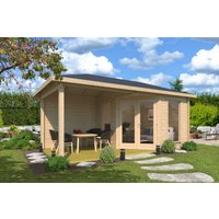 Fjordholz Gartenhaus Modell Lisa 44 D Modern