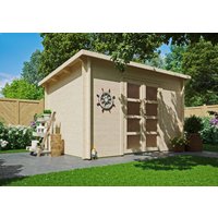 Fjordholz Gartenhaus Modell Max 44 E| Rabatt: 26%|4x2m