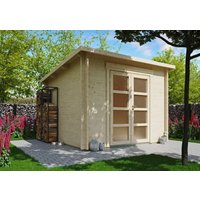 Fjordholz Gartenhaus Modell Max 44 F| Rabatt: 26%|3x3m