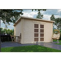 Fjordholz Gartenhaus Modell Max 44 G| Rabatt: 26%|3x3m