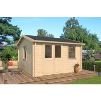 Fjordholz Gartenhaus Modell Narvic 70 D