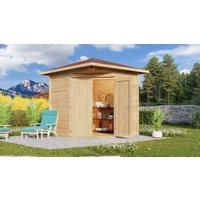 Fjordholz Gartenhaus Modell Nina 28 A