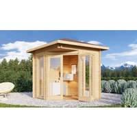 Fjordholz Gartenhaus Modell Nina 44 D