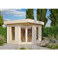 Fjordholz Gartenhaus Modell Nora 44 A Modern