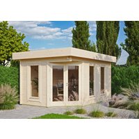 Fjordholz Gartenhaus Modell Nora 44 B Modern