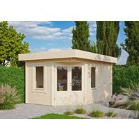 Fjordholz Gartenhaus Modell Nora 44 C Klassic