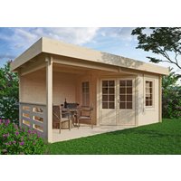 Fjordholz Gartenhaus Modell Nora 44 D Klassik