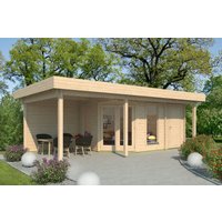 Fjordholz Gartenhaus Modell Nora 44 H Modern