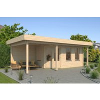 Fjordholz Gartenhaus Modell Nora 44 I Klassik