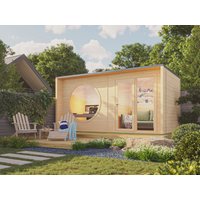 Fjordholz Gartenhaus Modell Office Box Größe XL na