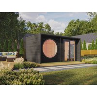 Fjordholz Gartenhaus Modell Office Box Größe XL sc| Rabatt: 26%|6x4m