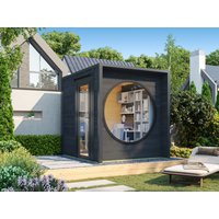 Fjordholz Gartenhaus Modell Office Box Größe XXS s