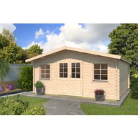Fjordholz Gartenhaus Modell Pepe 44| Rabatt: 26%|6x4m