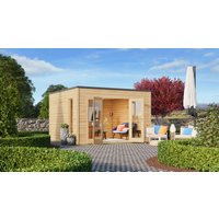 Fjordholz Gartenhaus Modell Q-BIC 70 A