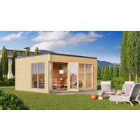 Fjordholz Gartenhaus Modell Q-BIC 70 B