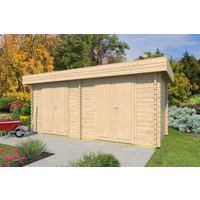 Fjordholz Gartenhaus Modell Rob 44 B