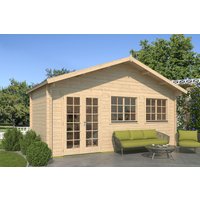 Fjordholz Gartenhaus Modell Rolf 44 A