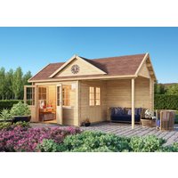 Fjordholz Gartenhaus Modell Teehaus Kirkless 44| Rabatt: 26%|6x4m