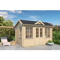 Fjordholz Gartenhaus Modell Teehaus Oxford 44