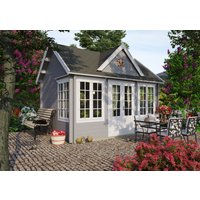Fjordholz Gartenhaus Modell Teehaus Windsor 28