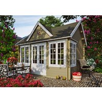 Fjordholz Gartenhaus Modell Teehaus Windsor 44