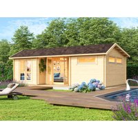 Fjordholz Gartenhaus Modell Uri 44