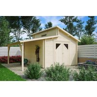Fjordholz Gartenhaus Modell Varianta 44 E +SD| Rabatt: 26%|5x3m