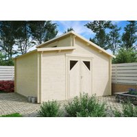 Fjordholz Gartenhaus Modell Varianta 44 F| Rabatt: 26%|4x4m