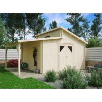 Fjordholz Gartenhaus Modell Varianta 44 F +SD