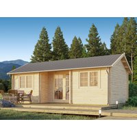 Fjordholz Gartenhaus Modell Wallis 70