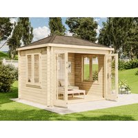 Gartenhaus Summertime-40 mit großer Falttür