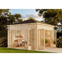 Gartenhaus Sunshine ISO mit großer Falttür