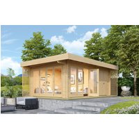 Fjordholz Gartenlounge Modell Konrad 44| Rabatt: 26%|7x5m