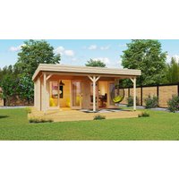 Fjordholz Gartenlounge Modell Rose 70| Rabatt: 26%|6x5m