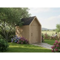 Fjordholz Garten- und Gerätehaus Modell Västervik-| Rabatt: 26%|2x2m