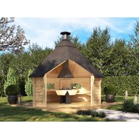 Fjordholz Grillhaus Modell Niklas 12 m²