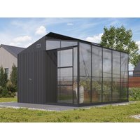 Kombi Gewächs- und Gerätehaus Modell Greenstore 8,| Rabatt: 34%|4x3m