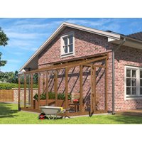 Lähe Premium Gewächshaus Modell Greenline Nr. LT-3| Rabatt: 26%|7x5m