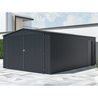 Metallgarage Modell NovaAvant 19,61 m²| Rabatt: 40%|6x3m