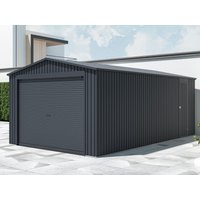 Metallgarage Modell NovaRoll 18,65 m²| Rabatt: 36%|6x3m