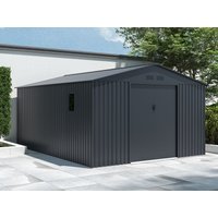 Metall Gerätehaus Modell München 14,39 m²| Rabatt: 27%|4x3m